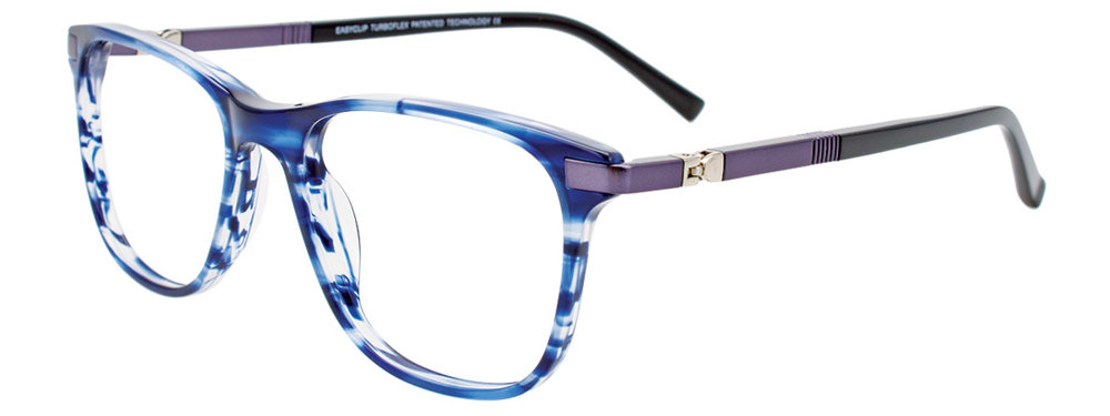 Blue Marbled & Matt Blue / Matt Blue