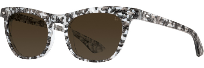 Crystal Slate / Brown Nylon