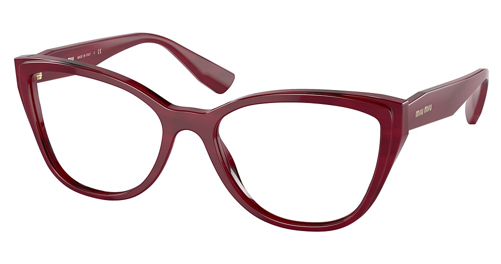 Miu Miu MU 04SV CORE COLLECTION cateye eyeglasses in Bordeaux