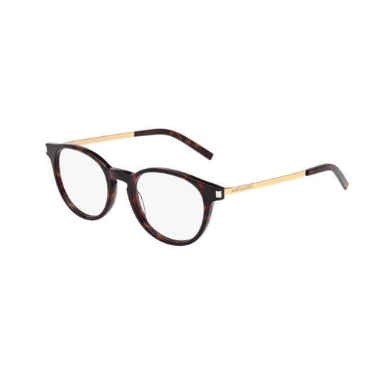 Saint Laurent SL 25 cateye eyeglasses in Gold