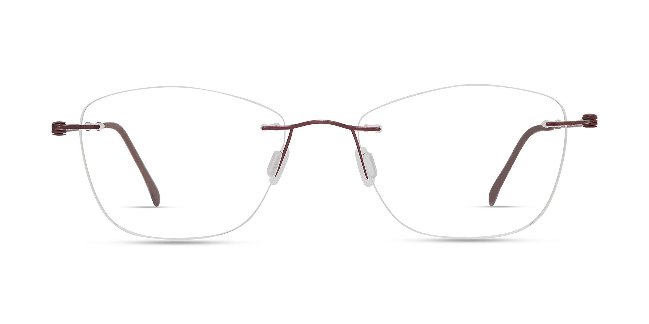 Modo 4601 irregular eyeglasses in Burgundy
