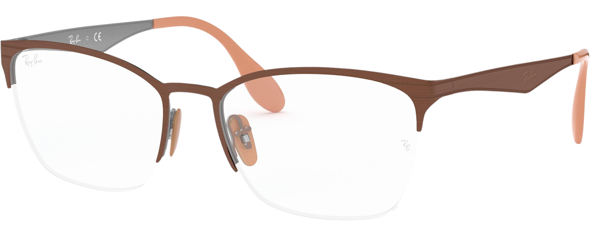 BRUSHED LIGHT BROWN ON GREY