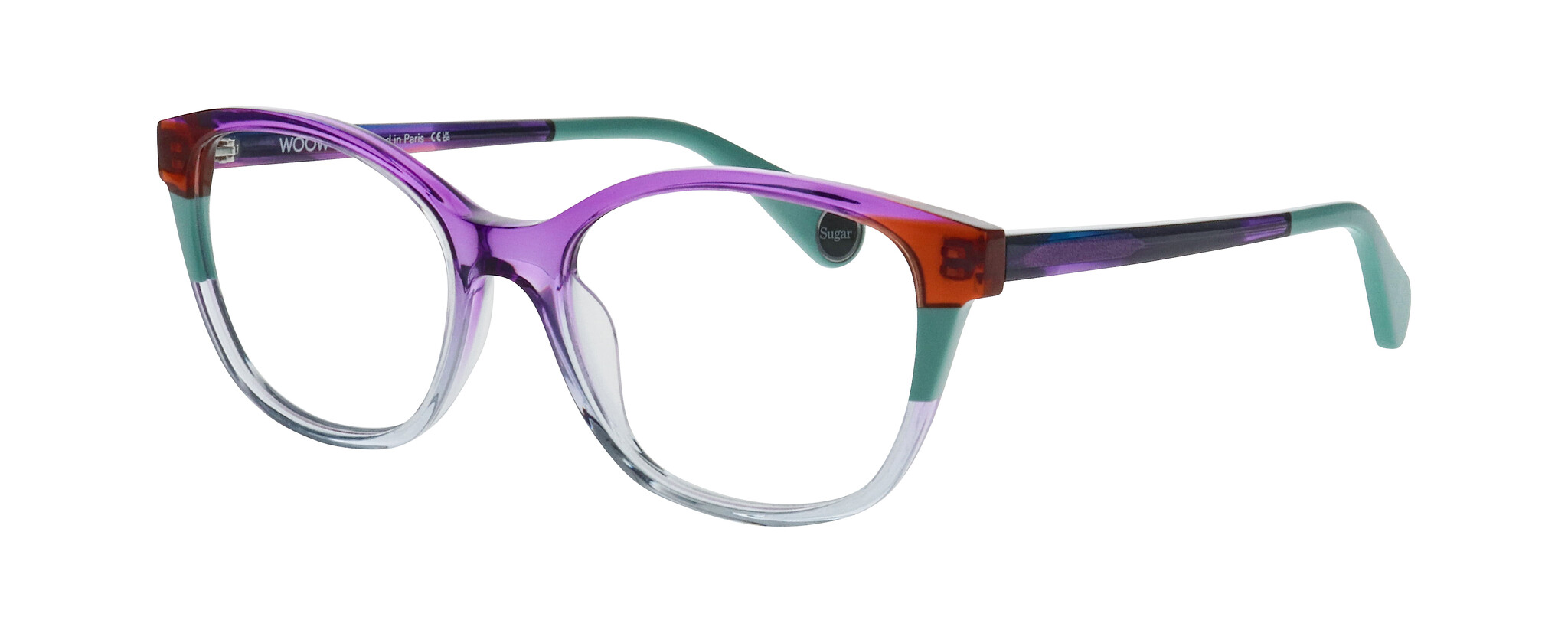 GRADIENT TRANSPARENT VIOLET