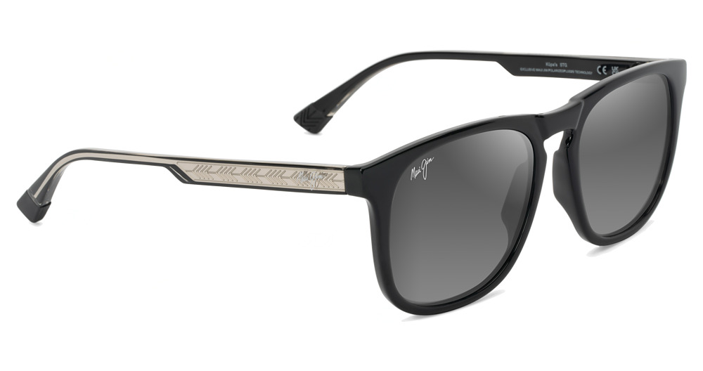 Shiny Black w/Trans Light Grey / Neutral Grey