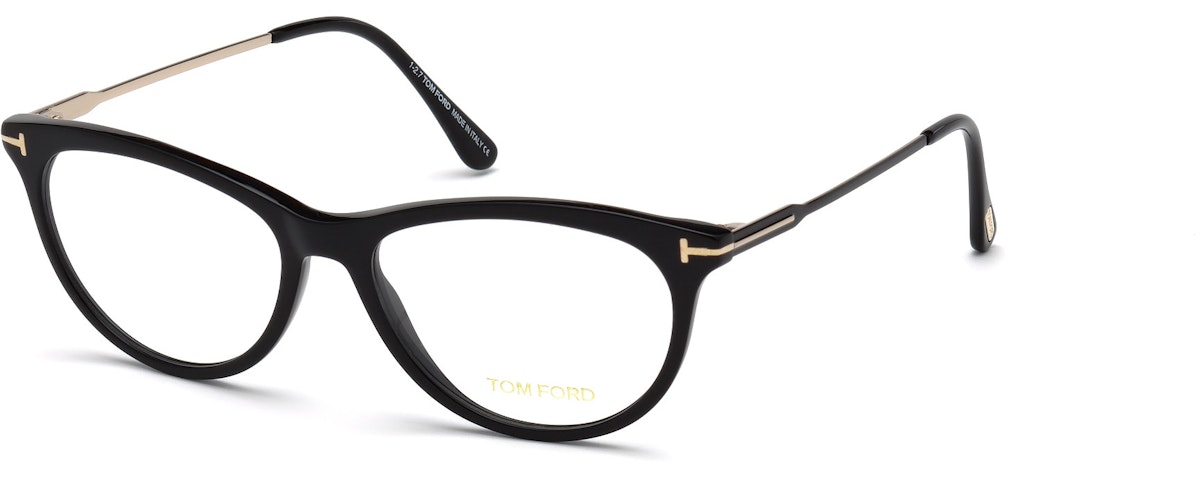 Black Front, Black Metal Front Of Temples, Rose Gold Inner Temples