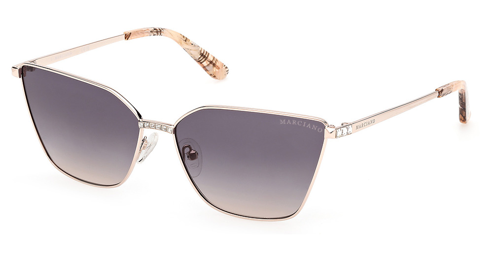 gold / gradient blue