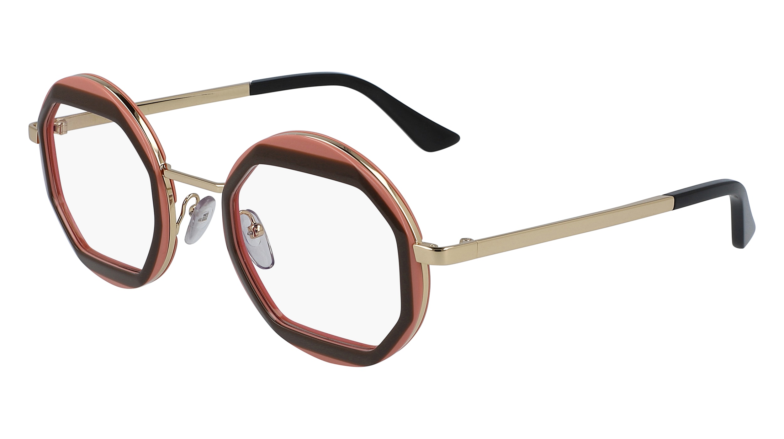 BROWN/ROSE