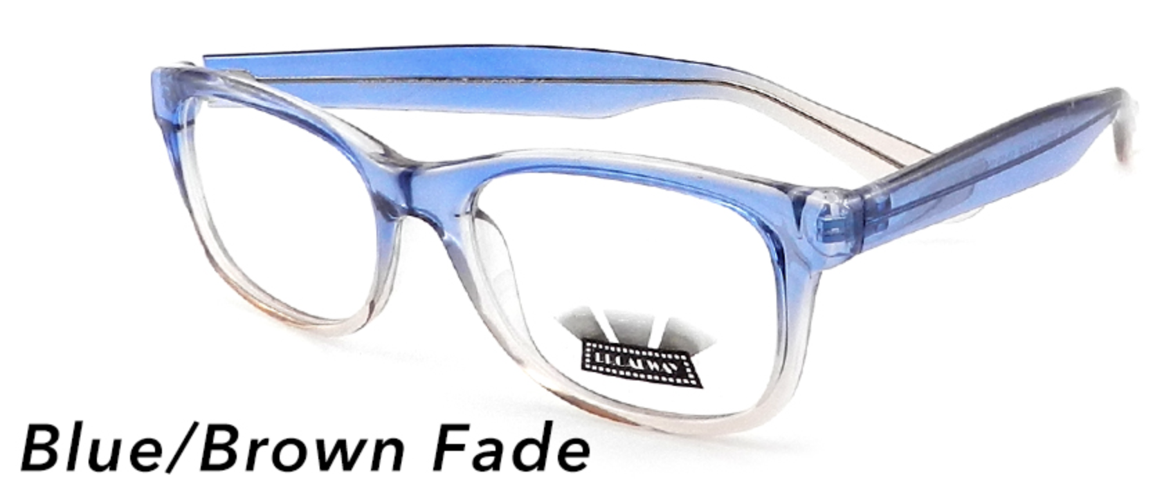Blue/Brown Fade