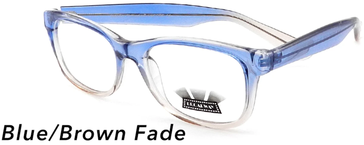 Blue/Brown Fade