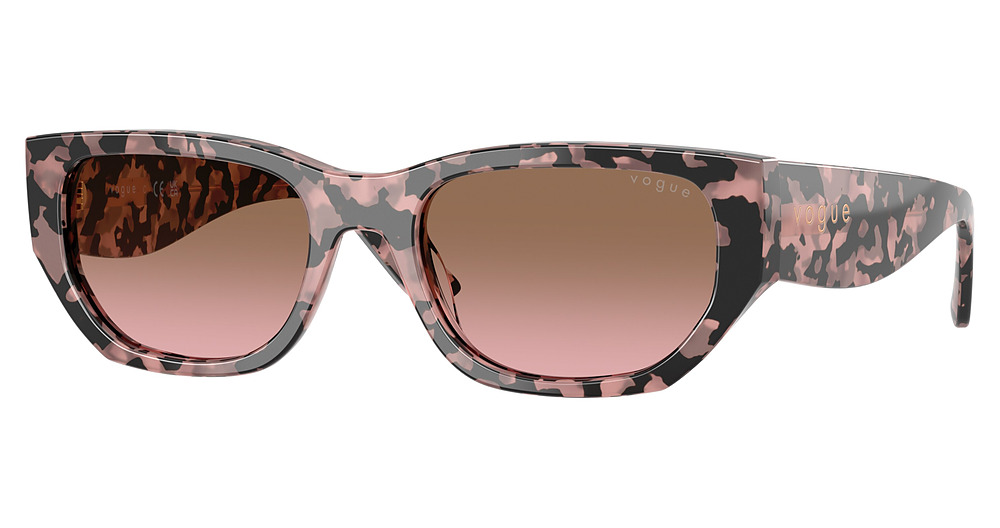 PINK TORTOISE / PINK GRADIENT BROWN