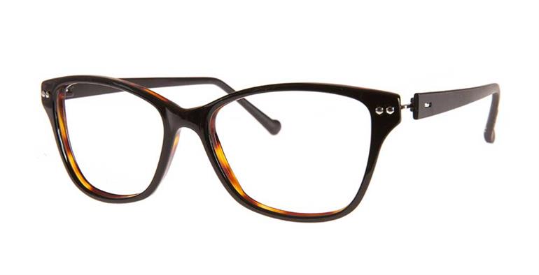 iGreen IGV04.68 cateye eyeglasses in SH Black/Havana