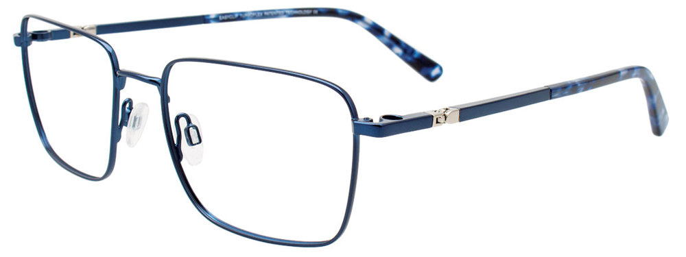 Navy Blue & Silver