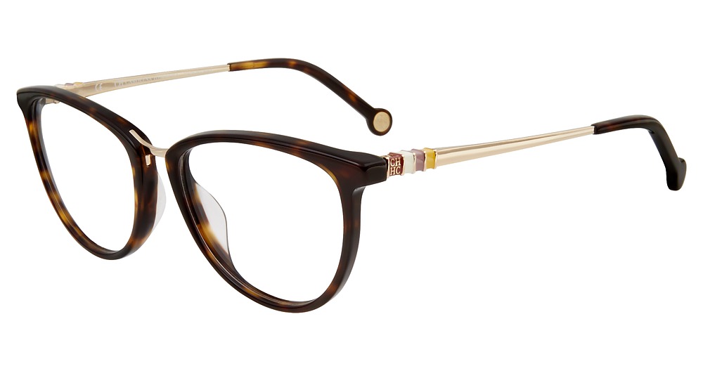 Carolina Herrera VHE778K cateye eyeglasses in Tortoise 0722