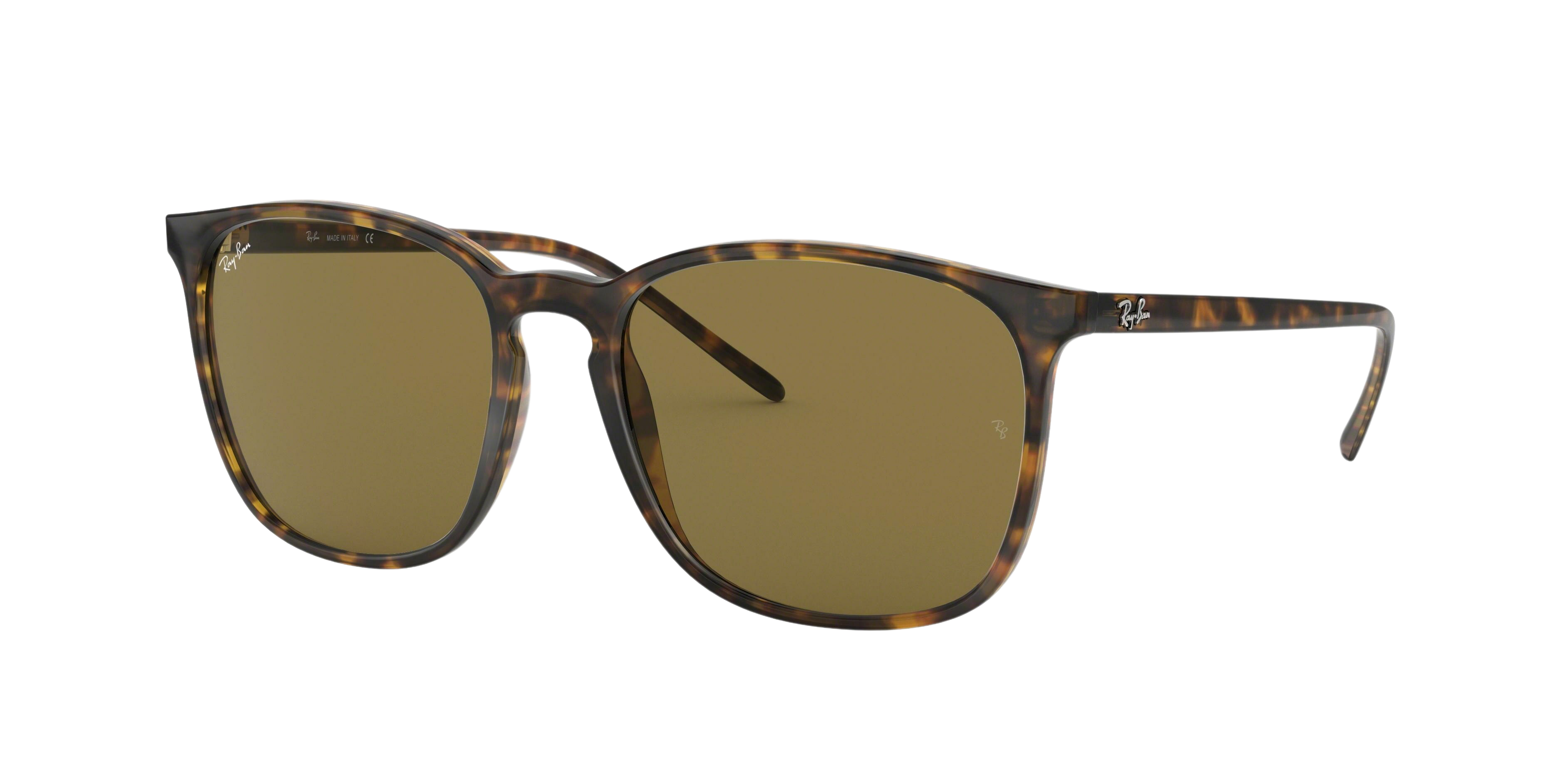 Ray-Ban RB4387 square sunglasses in Havana