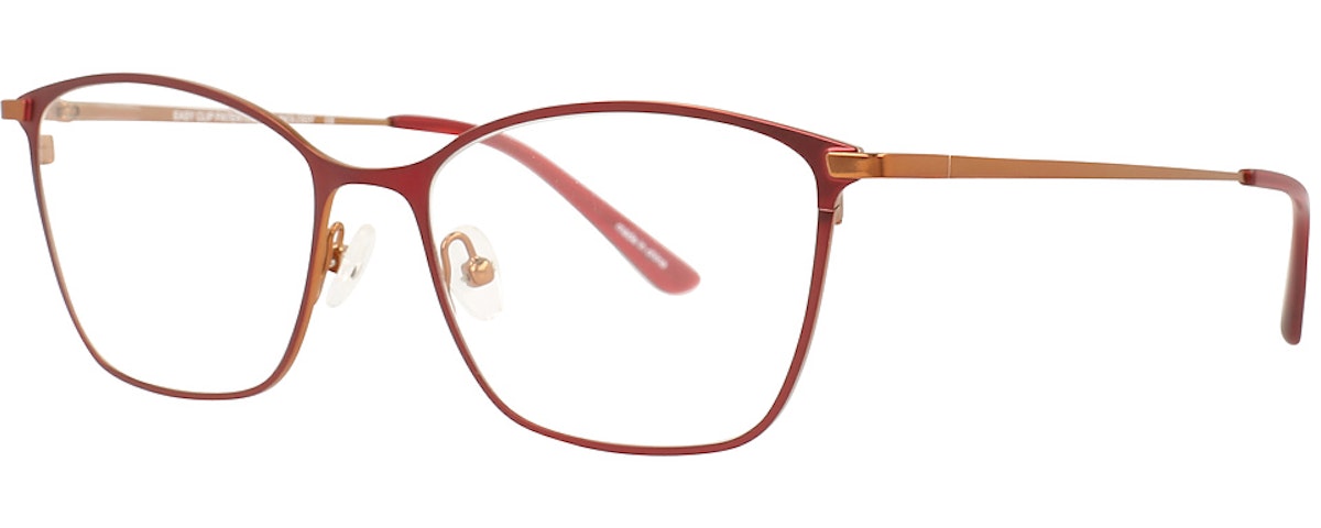Satin Red & Bronze/Satin Bronze
