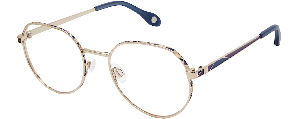 GOLD NAVY PURPLE
