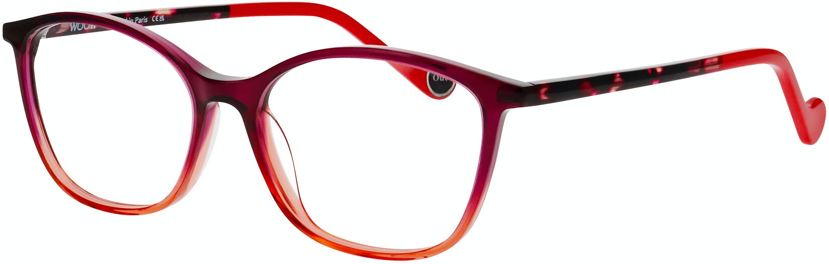 GRADIENT PLUM RED