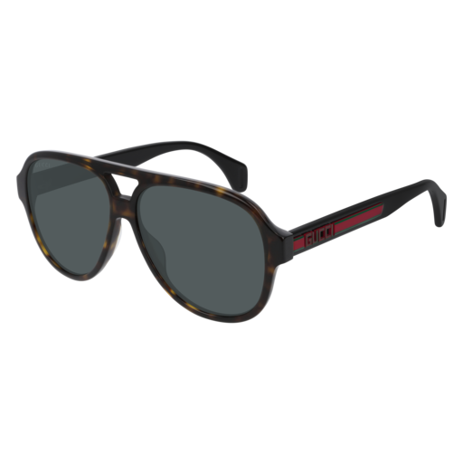 Gucci GG0463S round sunglasses in Havana