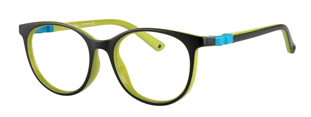 SHINY BLACK LIME/BLUE