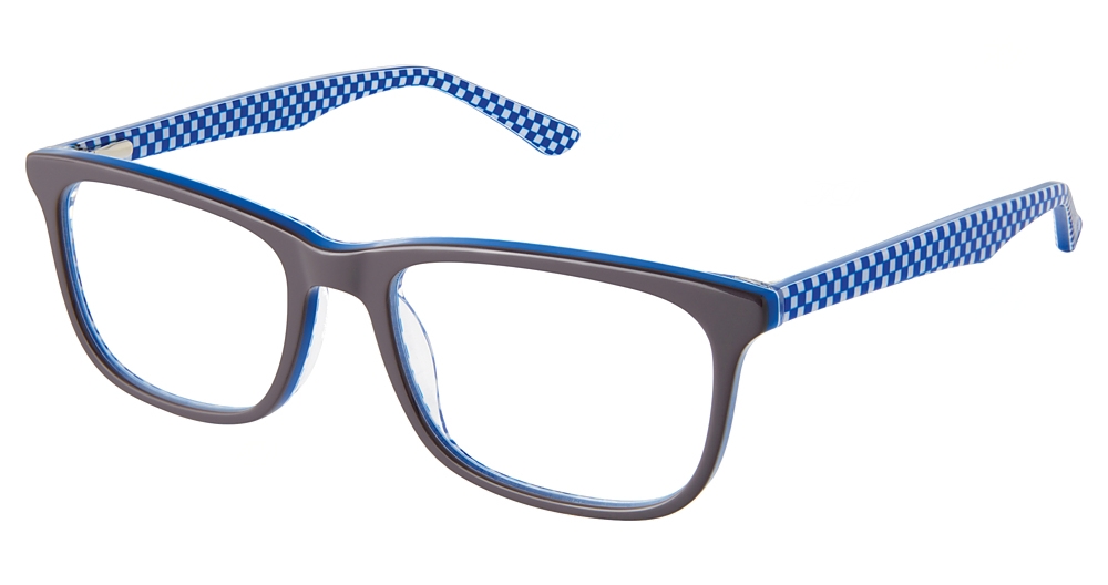GREY COBALT CHECK