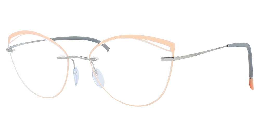 cool gray/salmon