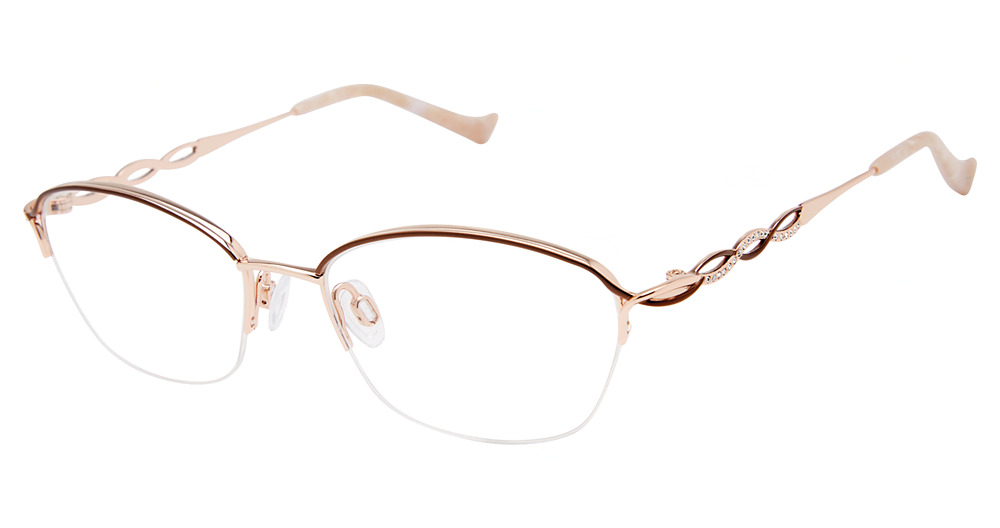 brown/rose gold