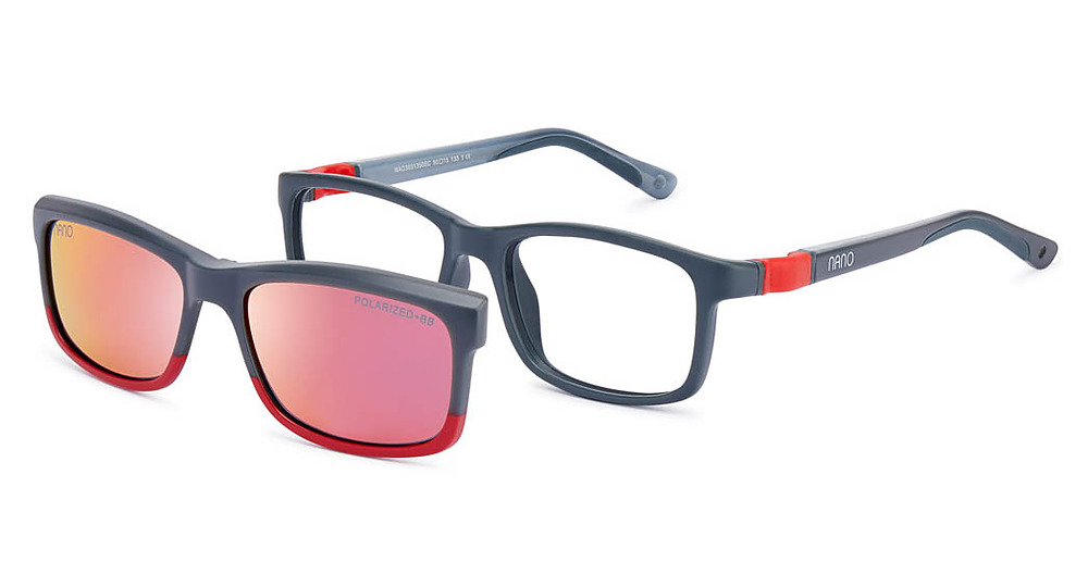 MATTE GREY RED / RVO RED