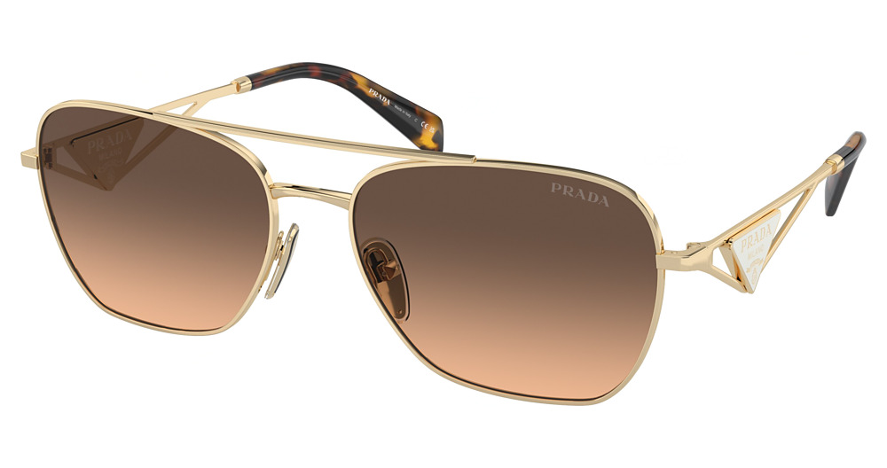 PALE GOLD / BROWN GRADIENT GREY