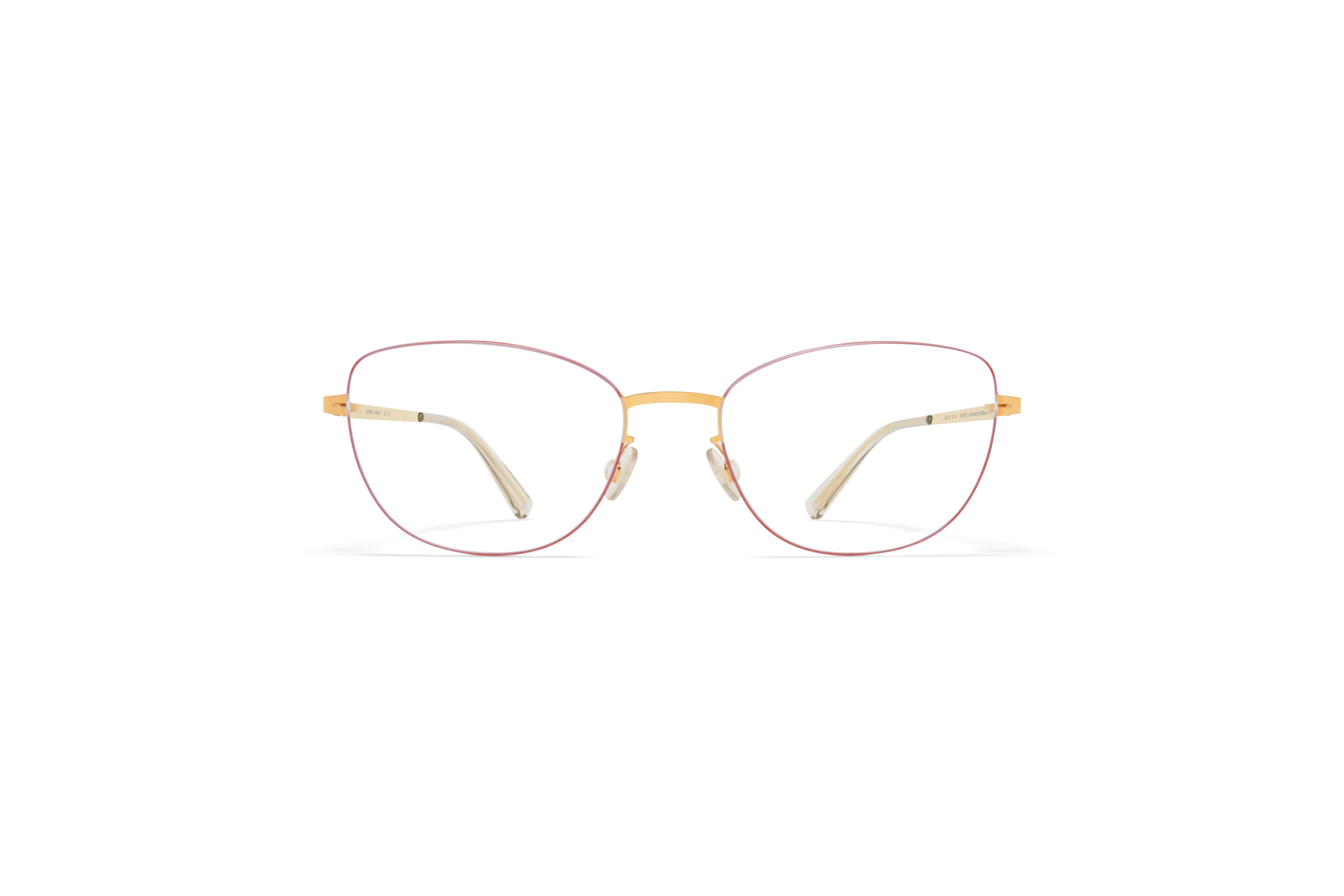 Gold/Coral Red