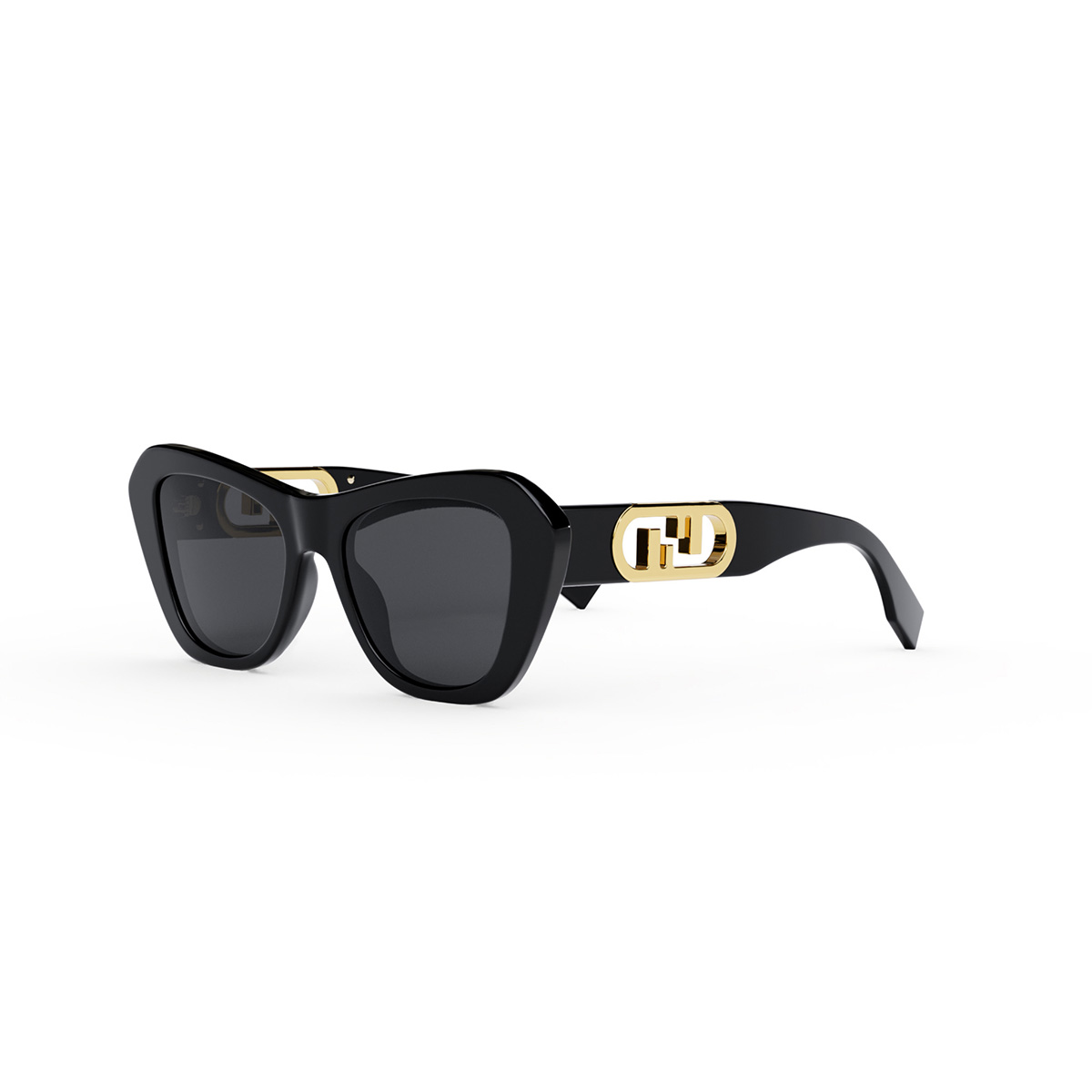 Shiny Solid black,  Lenses  Smoke