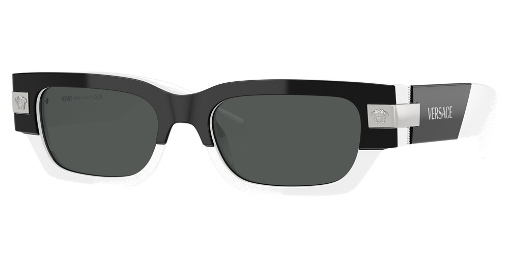 TOP BLACK/WHITE / DARK GREY