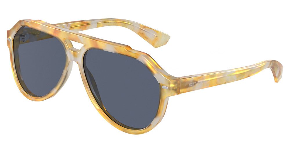 YELLOW TORTOISE / DARK BLUE POLAR