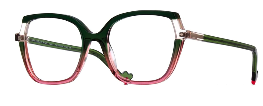 Pink and Green Degrade