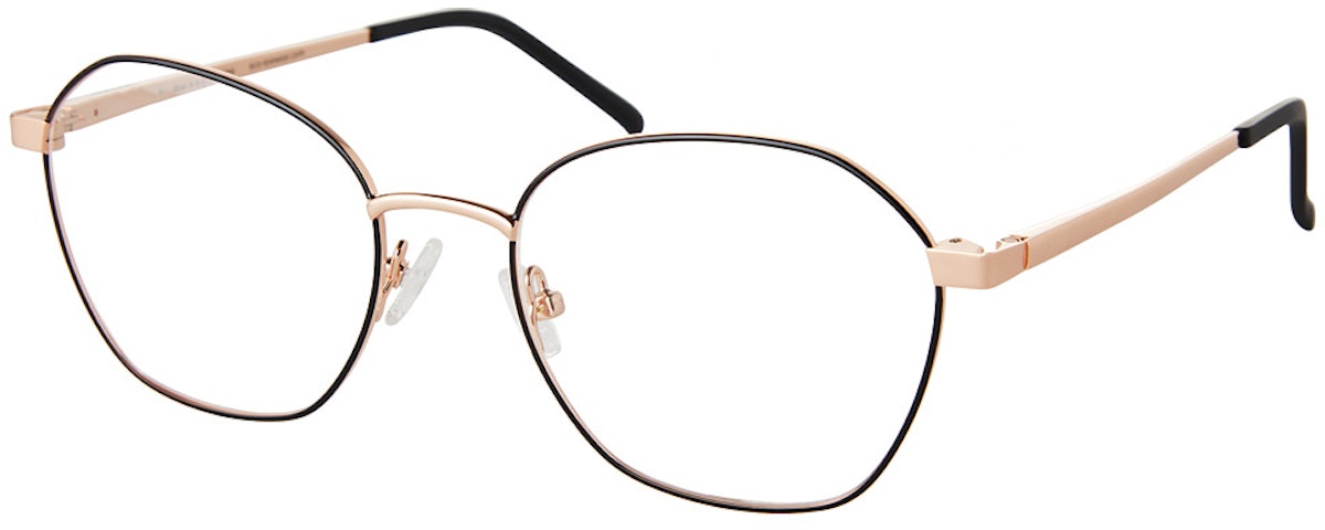 BLACK/ROSE GOLD