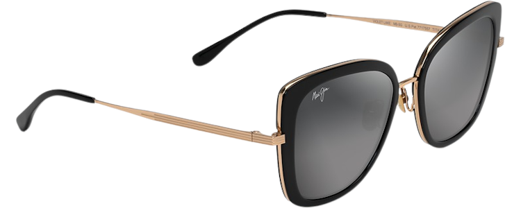 Black with Gold / Neutral Grey