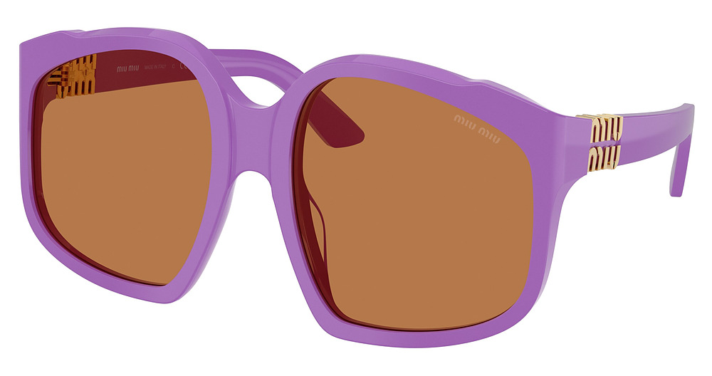 Miu Miu MU A07SF sunglasses in Violet/Brown