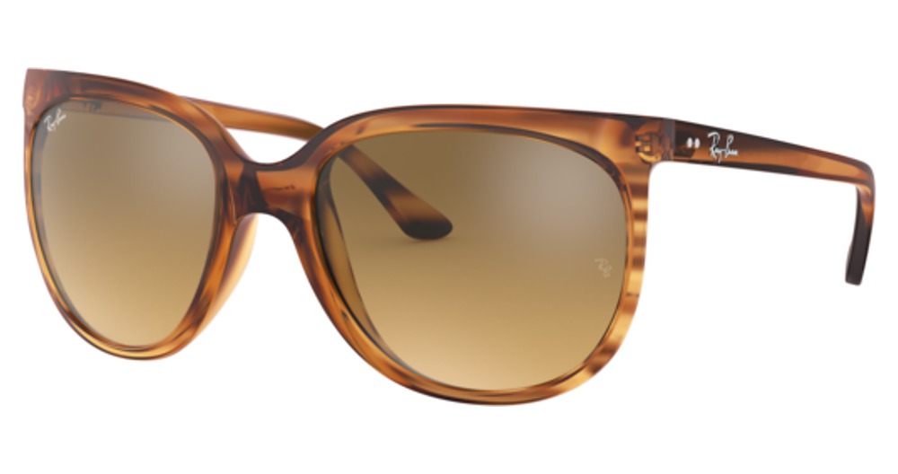 STRIPED RED HAVANA / BROWN MIRROR GRADIENT GREY