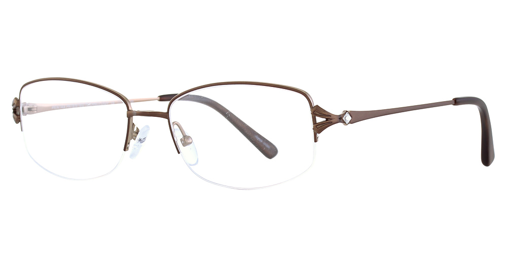 Satin Brown & Gold