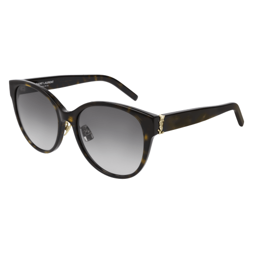 Saint Laurent SL M39/K cateye sunglasses in Havana Havana Grey/Nylon