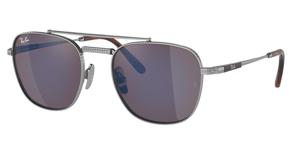 SILVER / GREY MIRROR BLUE