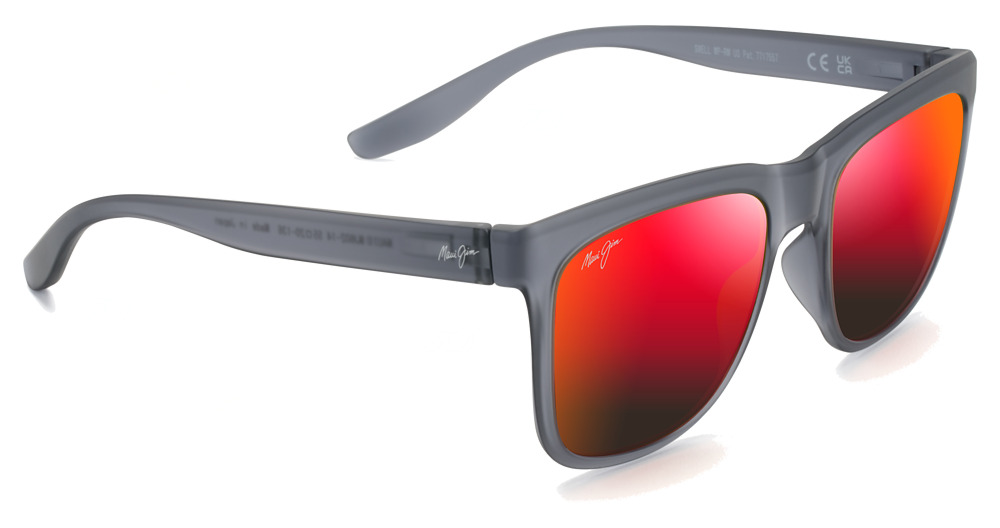 Translucent Matte Grey / Hawaii Lava ™