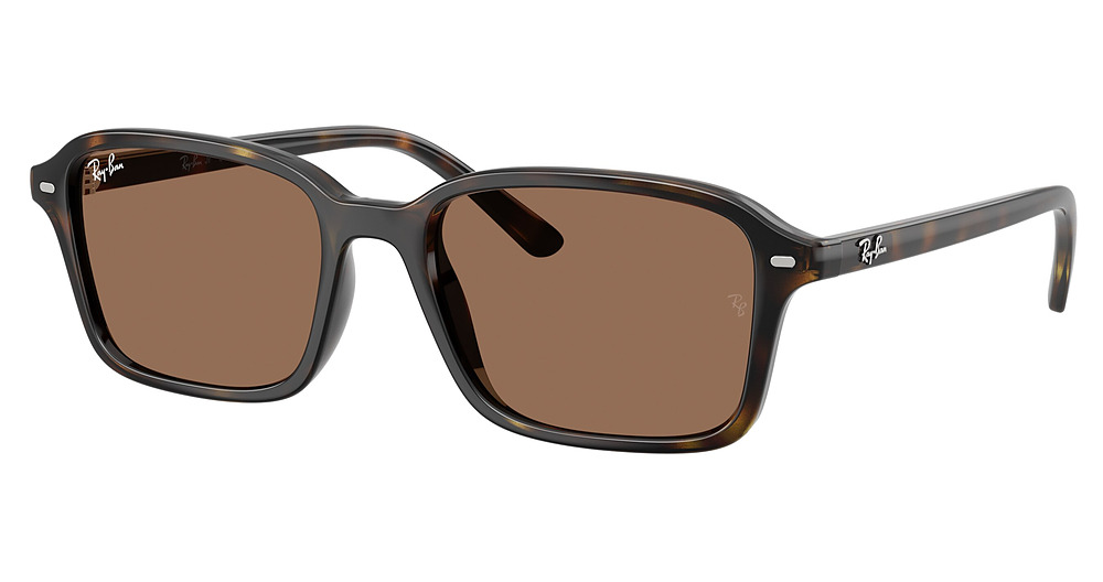 Ray-Ban RJ9131S square sunglasses in Havana/Dark Brown