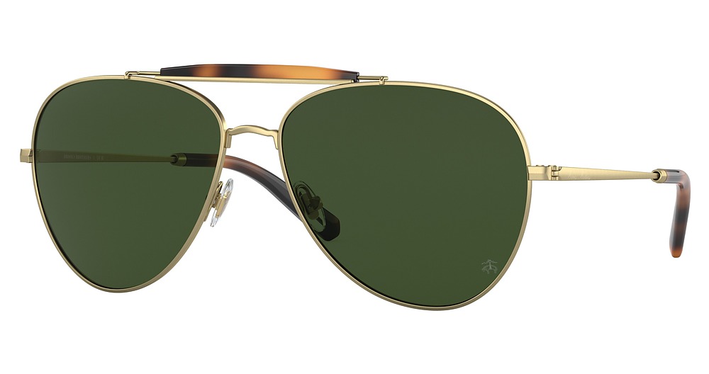 MATTE GOLD / GREEN SOLID