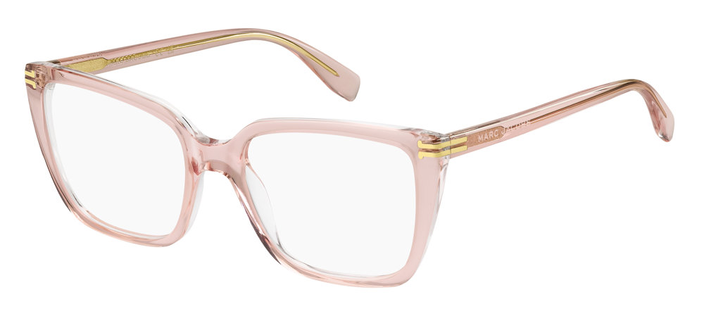 Marc Jacobs MJ 1107 rectangle eyeglasses in Pink Crystal