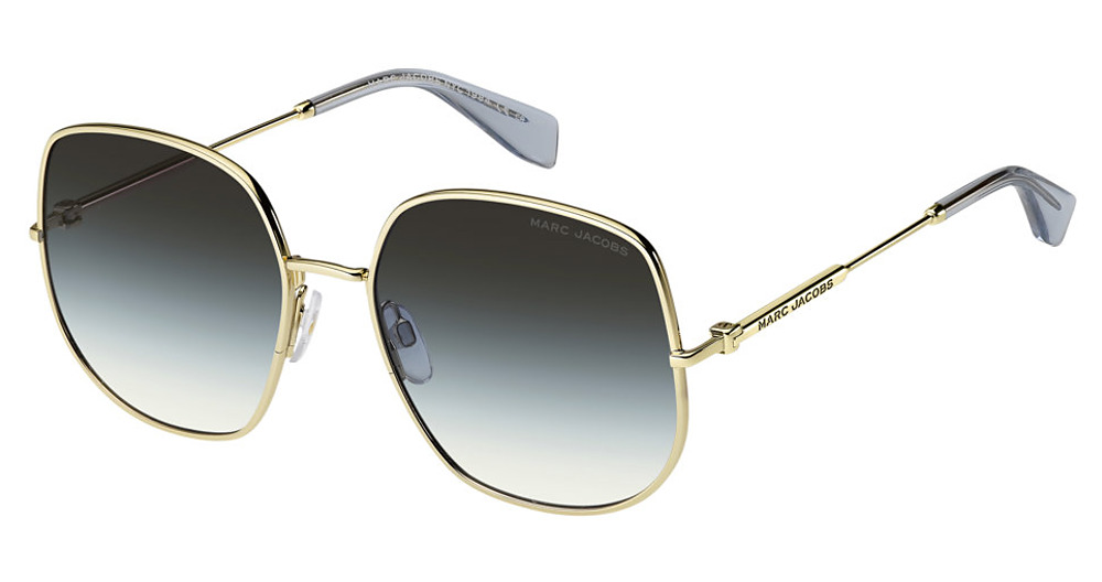 Marc Jacobs MARC 916/S square sunglasses in Gold Blue/Grey Green