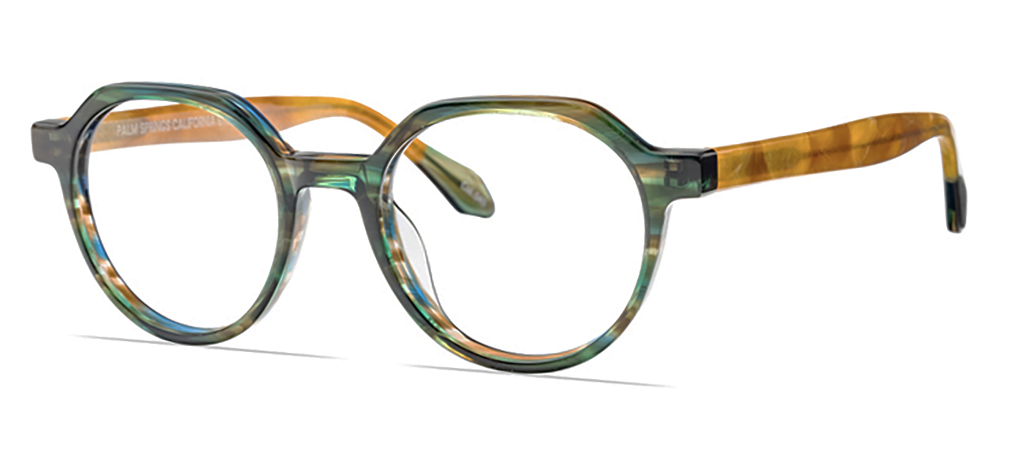 Emerald Stripe/Golden Marble