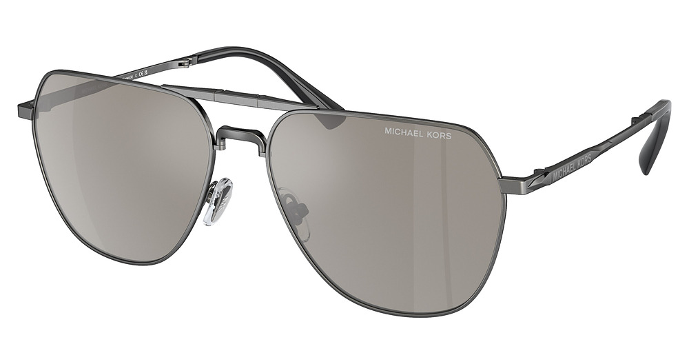 SHINY GUNMETAL / SILVER MIRROR