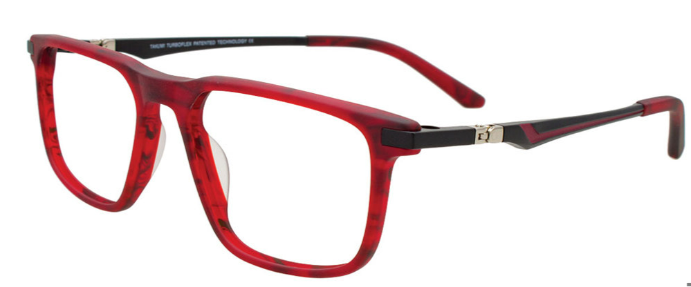 Matt Red & Black