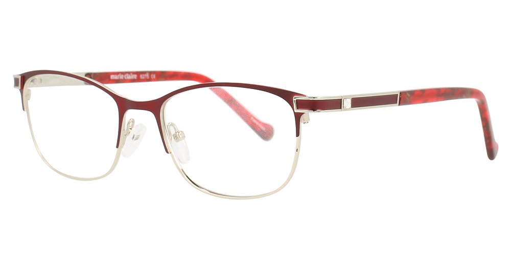 MATT BURGUNDY/SILVER