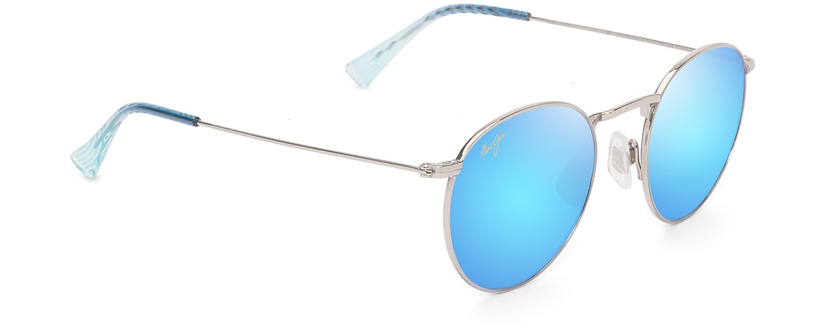 Shiny Silver w/ Blue & Green / Blue Hawaii